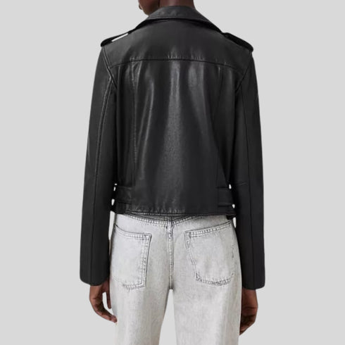 Naivya Genuine Leather Jacket For Women